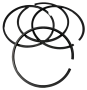Комплект колец поршневых LT100